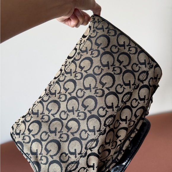 Guess Bolsa LA Black and Brown Shoulder Bag - Picture 6 of 7